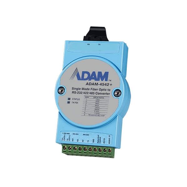 Fiber Optic To Rs-232/422/485 Converter, ADAM-4542+-BE